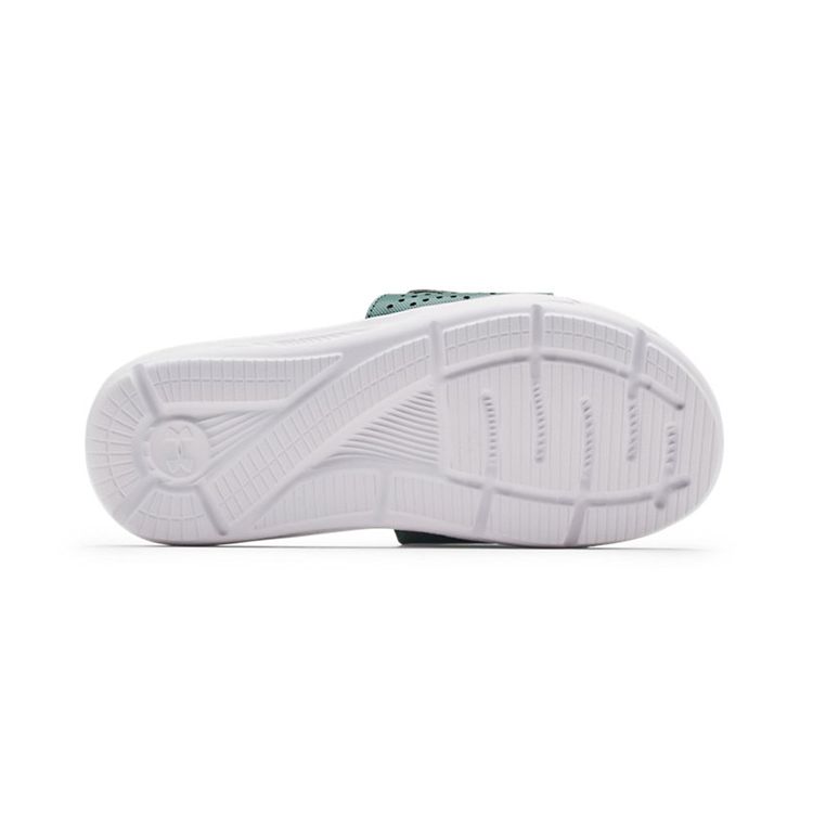 Under Armour Ignite Series Comfortable Versatile Kids Slippers Kids Slippers Green White 3022728-103