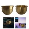 Brass Fengshui Bowl Feng Shui Handcarved Money Chinese Character Luck Old Fortune Treasure for