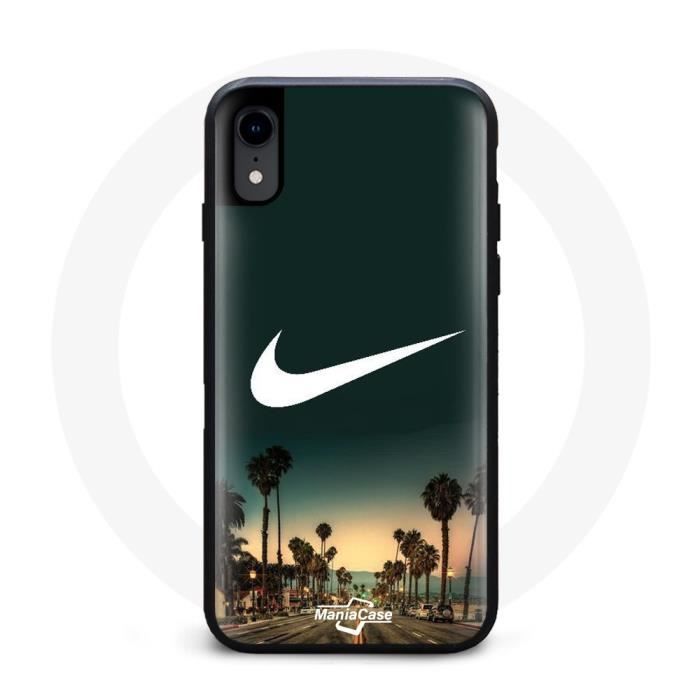 Coque de téléphone - Nike - Iphone XS - Vert - Souple - Protection contre les chocs