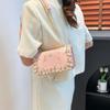 Korean Style Lace Crossbody Chain Bag for Women - Fashionable and Trendy Small Handbag