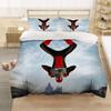 Marvel Comics Spider-Man Set Biancheria da Letto Anime Copripiumino 1009 Poliestere Adatto per Bambini e Adulti Set da 3 Pezzi