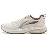 Li Ning Fuyao V2 Cushioning Slip Resistant Abrasion Resistant Low Top Running Shoes Women's Pearl White ARXT022-3