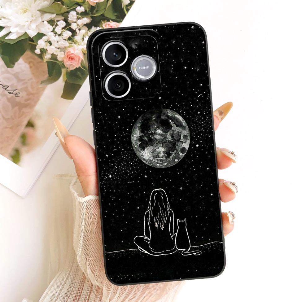 For Honor 600 Lite Case Cover Cute Kawaii Luxury Fashion Flowers Painted Silicone Casing For Honor 600Lite LNA-NX1