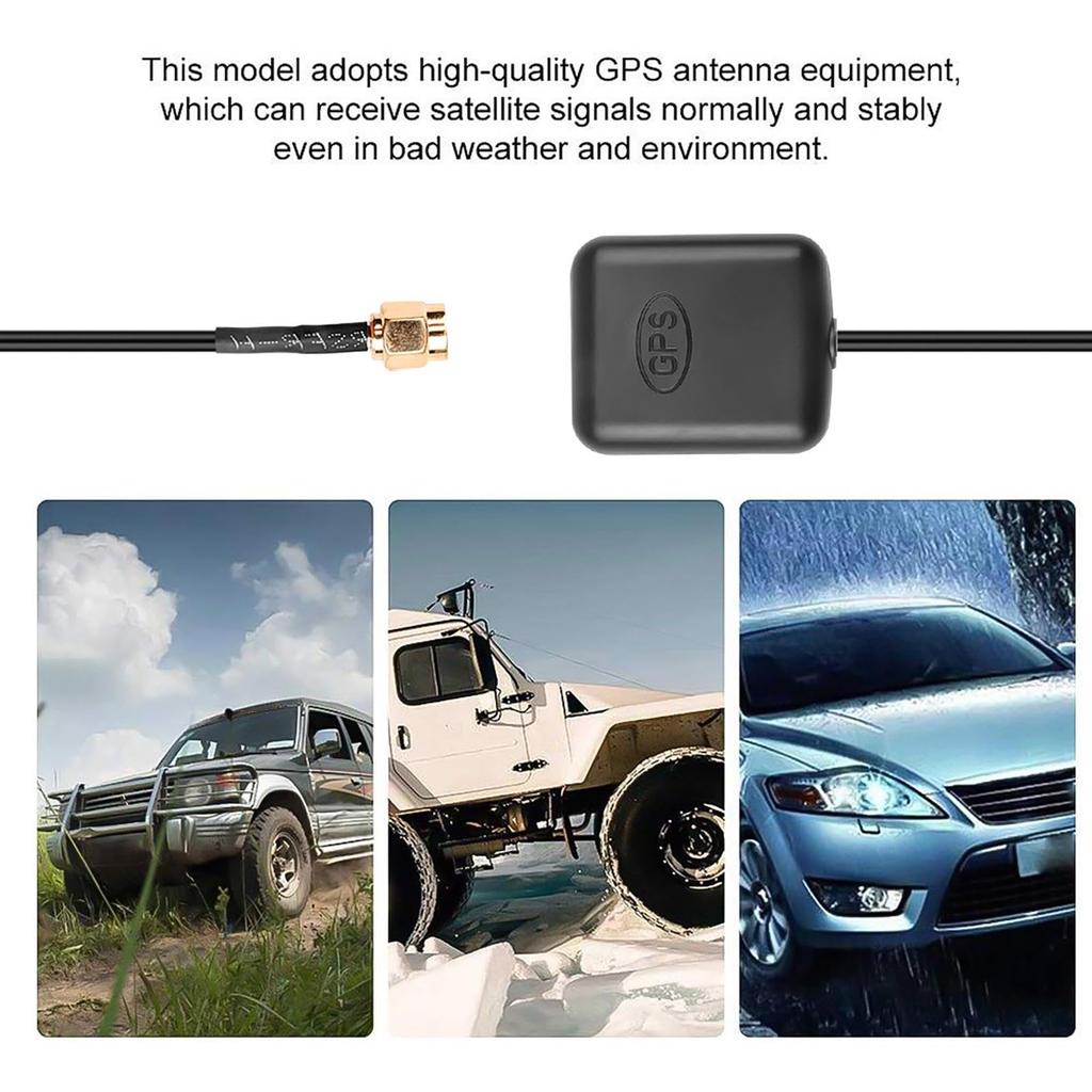 Car GPS Antenna,GPS Navigation Antenna - GPS Car Positioning Antenna 3 Meter Feeder GPS