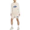 Nike Logo Casual Crew Neck Long Sleeve Sweatshirt Men Sweatshirt Beige HQ4949-126