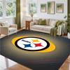 Covor din Catifea Cristal cu Design Pittsburgh Steelers Covoraș Decorativ Moale pentru Dormitor Intrare