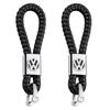 Luxury Leather Car Logo Keychain New Metal/Leather Car Styling Keychain For VW Jetta Golf Passat Touran Polo Key Accessories Nq5