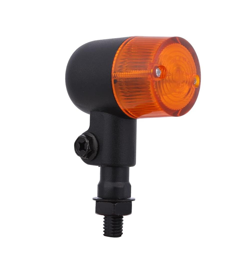 CustomDivine Round European Turn Signal, Set of 4, 1.4 Inches (35 Mm), Aluminum Stays,