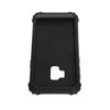 Coque de Téléphone Housse de Protection de Téléphone Silicone PC Absorption des Chocs Anti-Empreintes Digitales Tache Accessoire de Téléphone Minimaliste Noir Pour