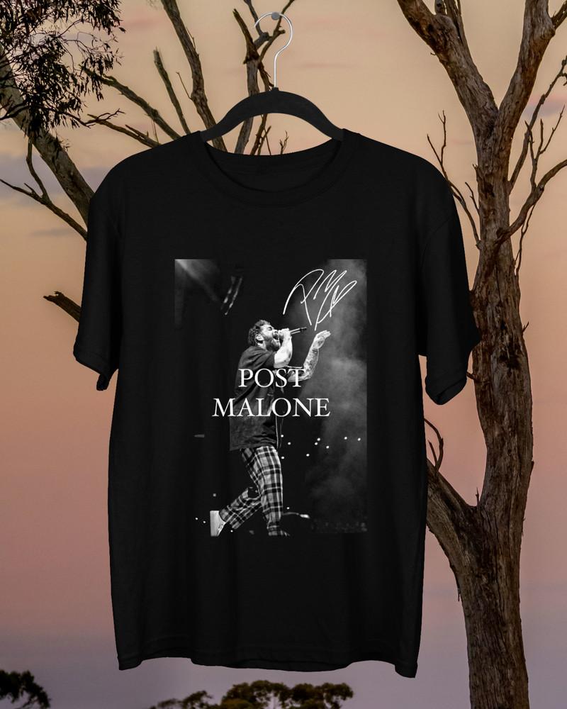 Post Malone Tour Short Sleeve Cotton T-Shirt Unisex All Size S To 5XL Unisex T-Shirt