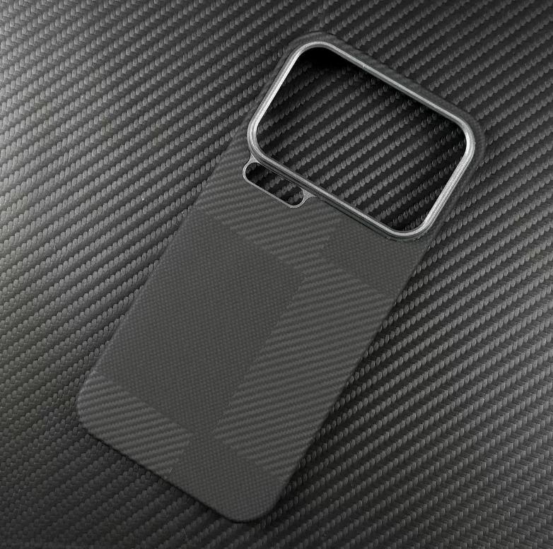 For Magsafe Magnetic Magnets Carbon Fabric Fiber Aramid Case For Xiaomi 17 Pro Max / Xiaomi 17 Real kevlar Aramid Fiber Case