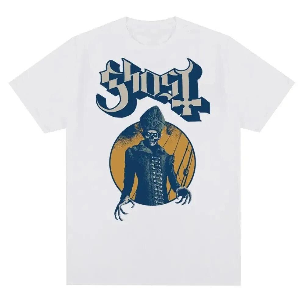 New Ghost Rock Band Graphic Print T Shirt Men Women Fashion Casual Rock Streetwe Unisex T-Shirt S
