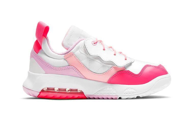 Jordan MA2 Low top Running Shoes White Pink Children Aged 3 7 Years Old CW5998-100