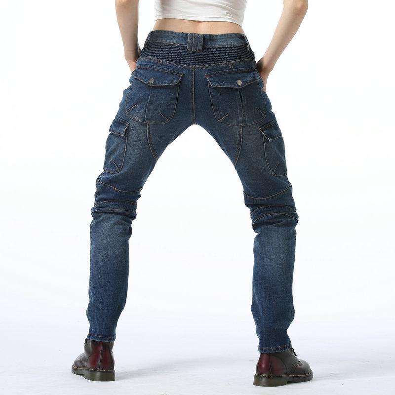 VOLERO+Kvinnelig ridder+Fritid Multi Bag Arbeidsdress Motorsykkelbukser+Motorsykkeljeans+Motorsykkelracingbukser