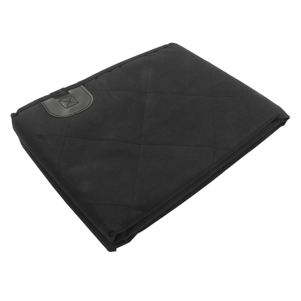 Car Pet Mat Oxford Fabric Black Collapsible Water Resistant Pet Cover for Truck Car
