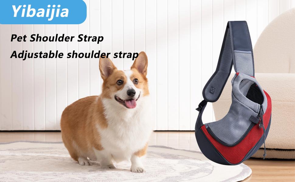 Hands-Free Pet Carrier - Breathable Mesh Front Pack for Small Cats/Dogs