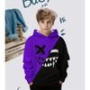 Kids Smiling Print Hoodies Boys Clothes Fashion Casual Pullover Boy Hooded Long Sleeve Sweatshirt for Children Spring Kids Tops