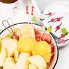 ZISIZ Disposable Bamboo Fruit & Cocktail Picks