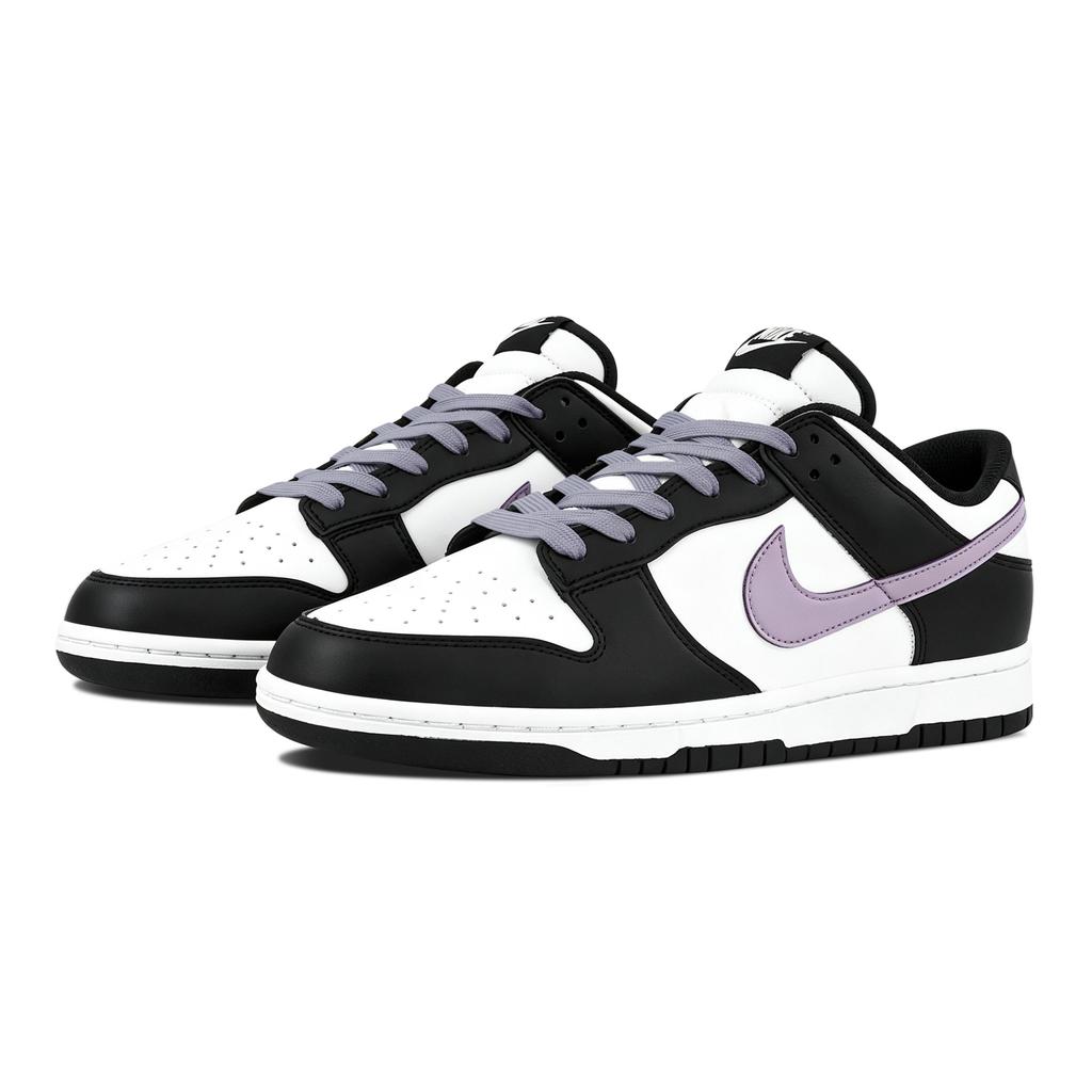 Nike Dunk Taro Romantic Abrasion Resistant Low top Skateboard Shoes Unisex Black White Purple DD1391-100(Team773-)