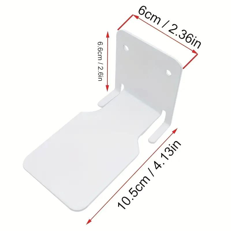 1PCS Invisible Bookshelf Wall Mounted Storage Rack Hidden Suspended Storage Rack Book Wall Support Rack