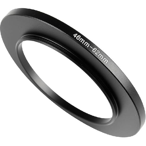 72-77mm Metal Step-Up/Down Ring Adapter Compatible with Mirrorless Cameras DSLR Lens, UV CPL ND Filter Thread Converter, Black