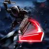Bright Double Edged Telescopic Lightsaber Flash Sword With Red And Blue Light For Cosplay Sword Toy Party Family Interactivetoy