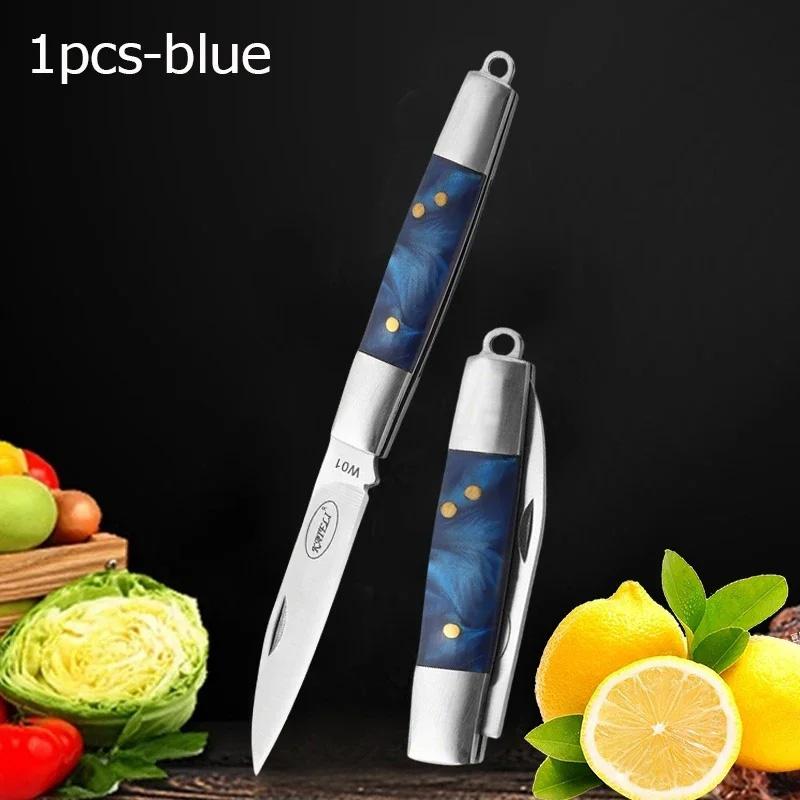 WXCOO Stainless Steel Pocket Knife Kitchen Accessories Cooking Durable Kitchen Paring Knives Folding Fruit Knife Meat Cleaver