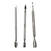 3Pcs Kits Pedicure Finger Remove Dead Skin Manicure Cuticle Tool Nail Care