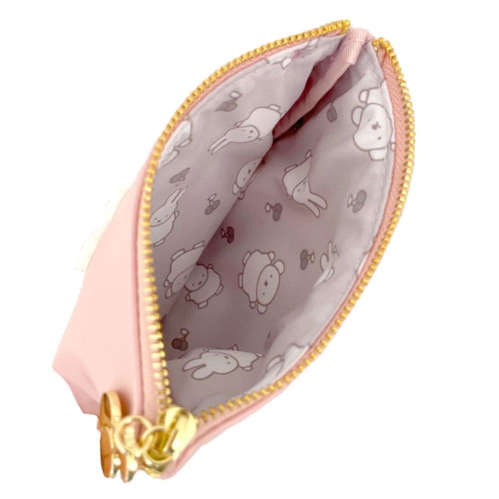 SHOBIDO Miffy Square Pouch MF46400 Size: W143 x H143 x D10mm