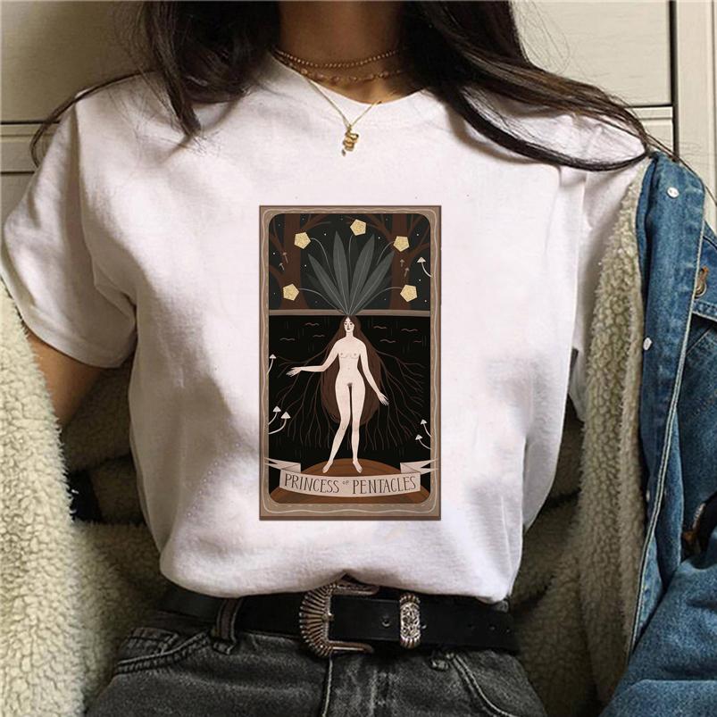 Summer Tshirt Female Tee Skull Cat Print Women Tshirt Punk Dark Grunge Streetwear Ladies Gothic Top Tshirts Harajuku Clothes Y2K