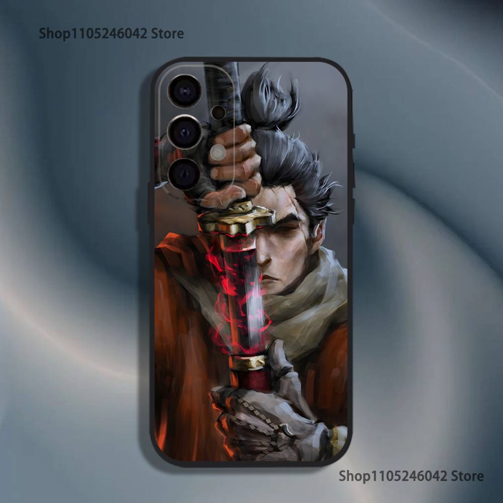 

S-Sekiro Game For Samsung S26,S25,S24,Ultra,S20,S30,Plus,S22,S23,Ultra,Plus,5G Soft TPU Cover Phone Case Samsung S22ULTRA5G