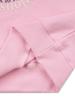 LA MAISON STUDIO Women'S Crop Circle Logo Embossed Bear Friends Heavy Terry Sweatshirt Pink (Fcd3Ts702W)