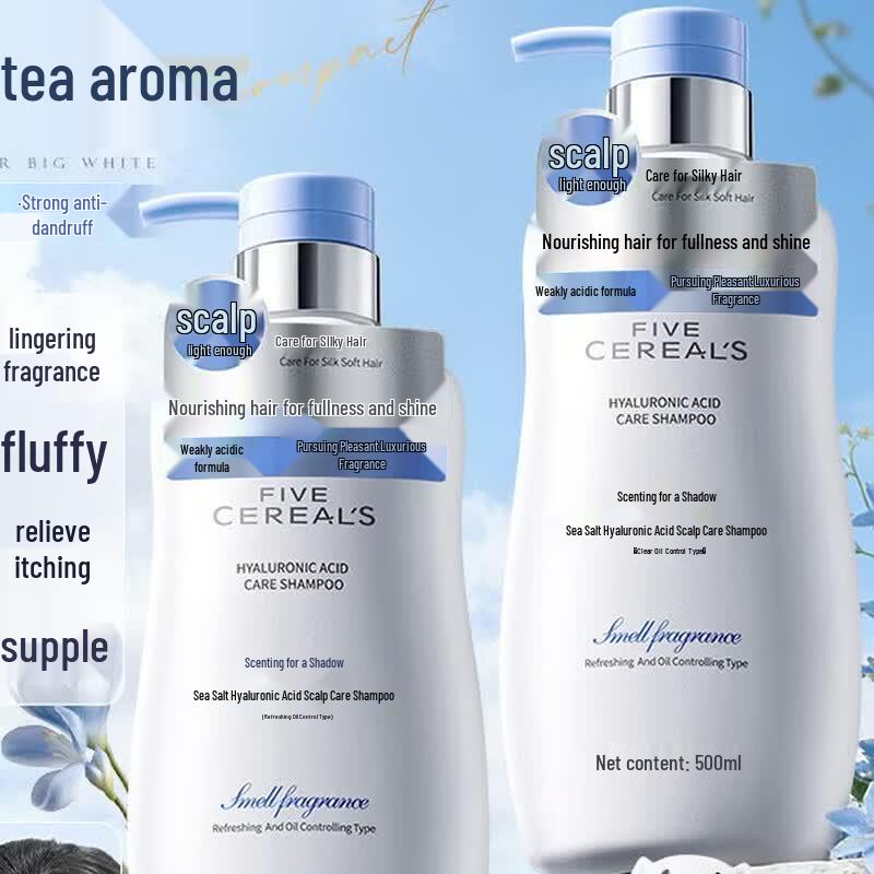 Korean Five Grains Sea Salt Hyaluronic Acid Shampoo