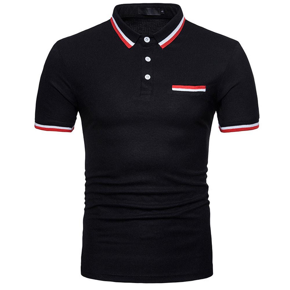 Fashion Personality Men's Summer Casual Slim Short Sleeve T Shirt Top Blouse