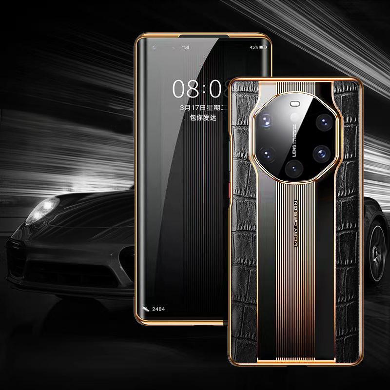 

Он может мгновенно превратить Huawei Mate50pro в чехол для телефона Porsche Design P60/mate40RS, бизнес-защитный чехол Honor V40 Light Luxury чёрный