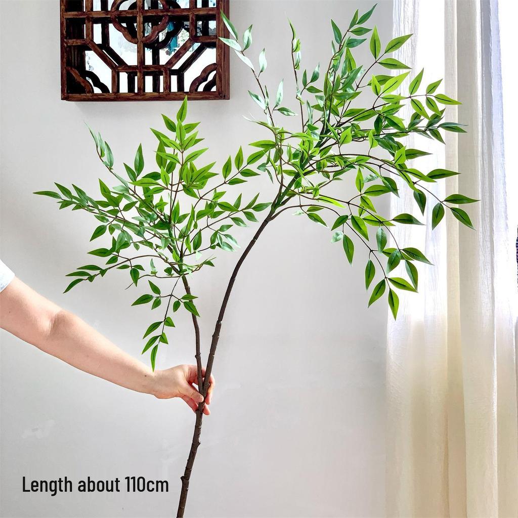 Lifelike Artificial Flower Arrangement with Greenery Potted for Indoor Décor