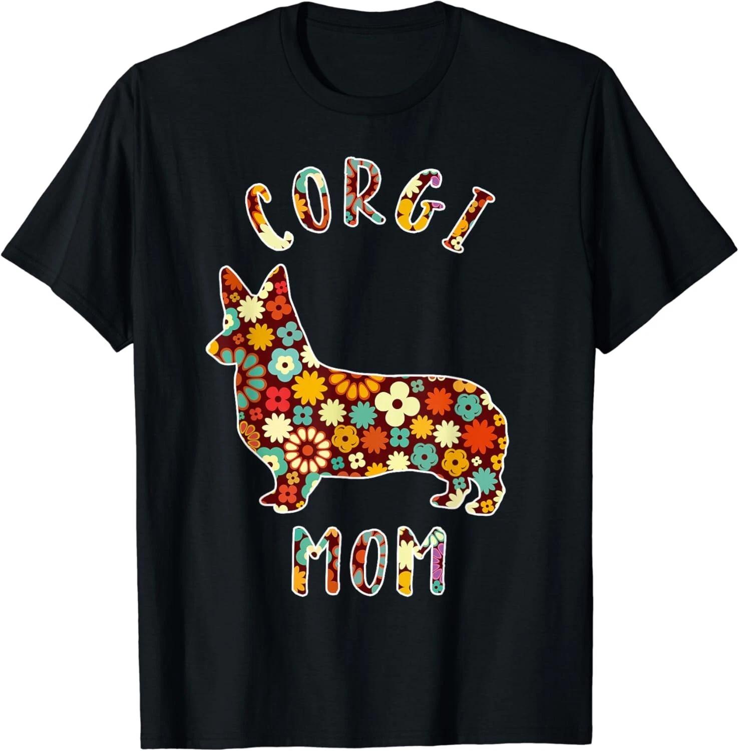 Corgi Mom Corgi Mama Dog Mom Funny Corgi Owner Gift Unisex T-Shirt M