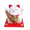 Y Solar Fortune Cat Waving Hand Ornament: Light-Powered Decor for Car, Living Room, or Office Desk