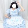 Schoolgirl Cute Summer Puff Loli Sweet Dress Maid Fluffy Dress Cos