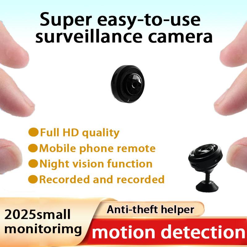 Full HD Camera Wireless Surveillance Camera Monitor Home Wifi Remote Mobile Phone Portable Photography Indoor and Outdoor Home Plug