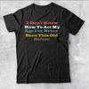 Funny Novelty Retro Classic Joke Top Mens Tshirt P1 PR M