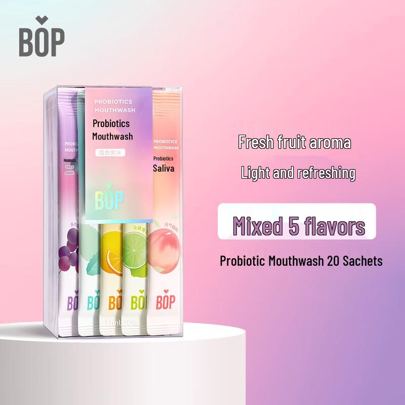 

Pop Research Probiotic Breath Strips