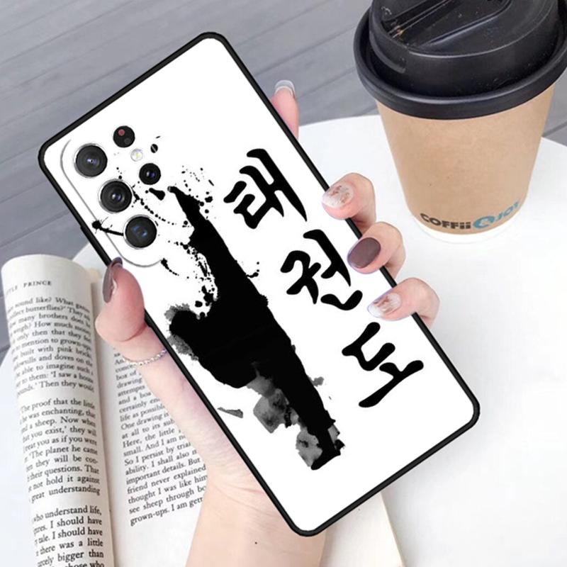 Kungfu Taekwondo phone case Cover For Samsung Galaxy S24 S25 Ultra S21 S22 Ultra S10E Note 10 Plus Note 20 FE S23