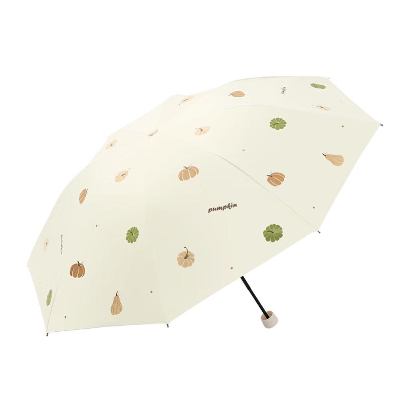 Heaven Umbrella 3-Fold Black Glue UV Sun/Rain Umbrella