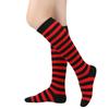 Damen Kniestrümpfe Gestreifte Lange Schlauchsocken Sportliche Strümpfe Halloween Cosplay Kostüme Kniestrümpfe Geschenk