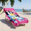 Bluey Personalized Name Beach Towel Soft Durable Quick-Dry Perfect for Traveling Yoga Camping and Swimming
