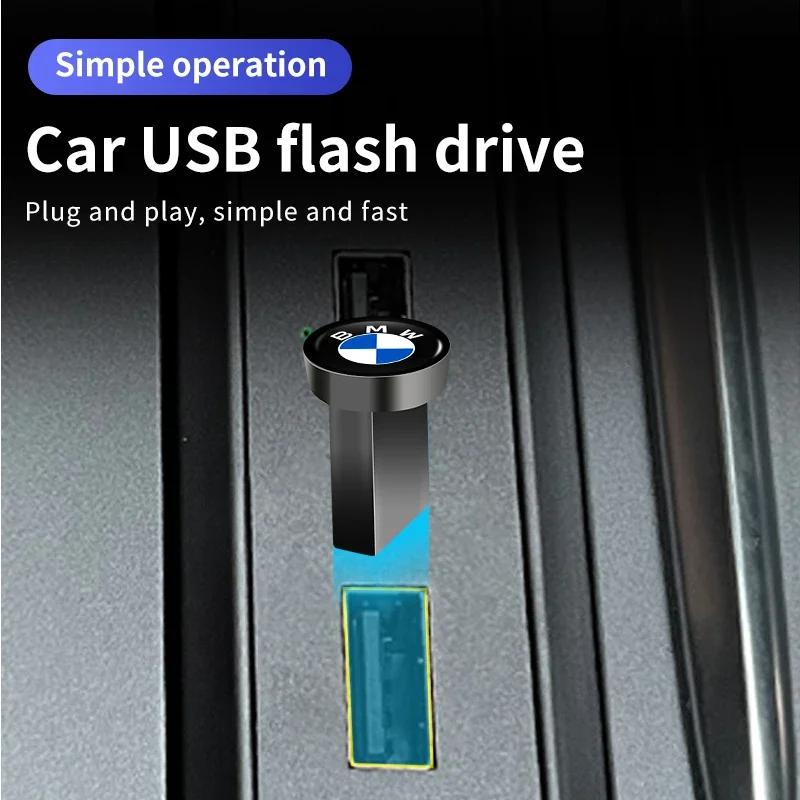 LMFLF1 Car Sticker Hot For BMW Car USB Flash Drive USB Memory Flash Music Memory Stick For BMW Motorsport F11 G11 F10 F30 G08 G28 G20 G