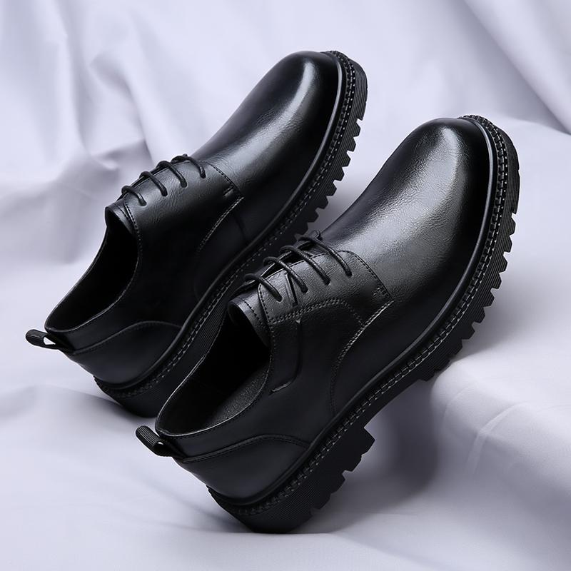Fashion Shoes for Men Leather Casual Shoes lace up oxfords Spring Autumn Outdoor Sneakers Men Breathable Mens Shoes Zapatos De Hombre
