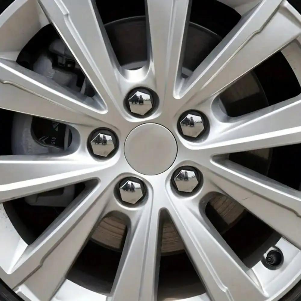 

20 шт. колпачков для гаек колес автомобиля, крышка винта ступицы автомобиля, 17 мм, болт, обода, внешнее украшение, специальная защита гнезда, защита от пыли белый