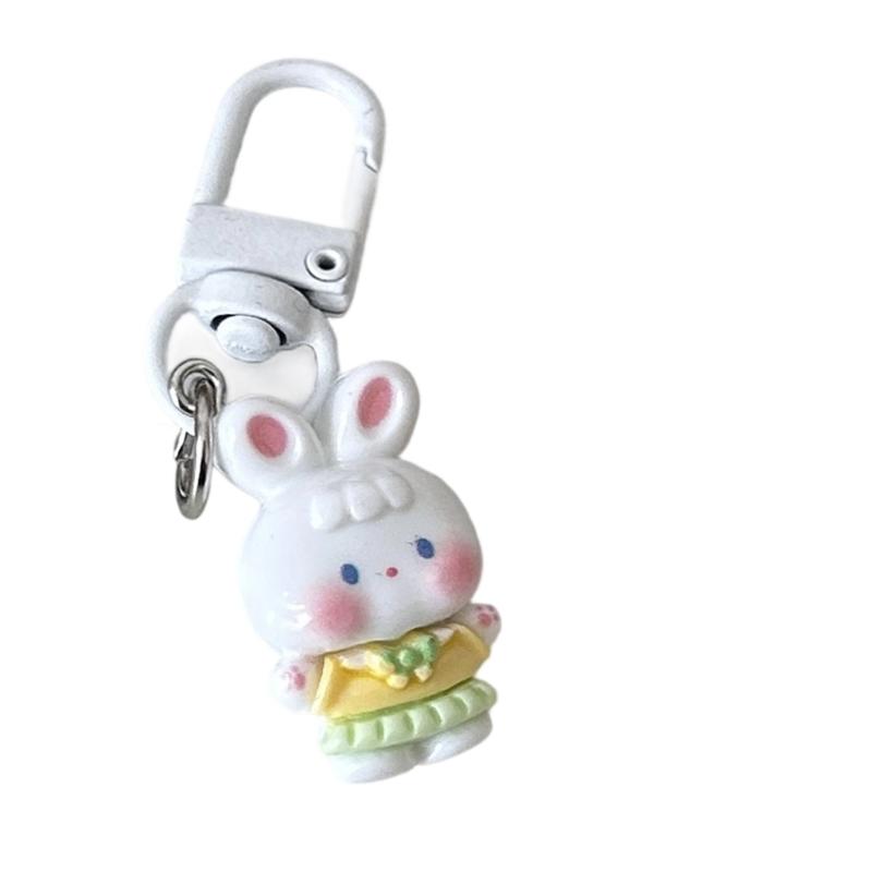 

Cartoon Animal Keychain Trendy Resin Ornament Accessory For Best Friend Souvenirs Backpack Accessories